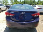 2014 Hyundai Elantra Se Синий vin: 5NPDH4AE5EH493776