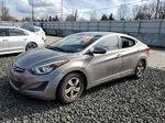 2014 Hyundai Elantra Se Beige vin: 5NPDH4AE5EH499917