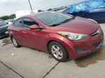 2014 Hyundai Elantra Se Burgundy vin: 5NPDH4AE5EH509569