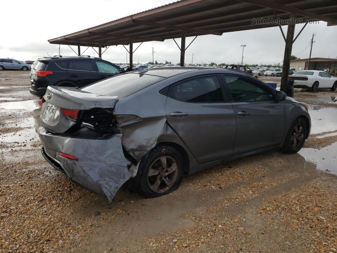 2014 Hyundai Elantra Se Silver vin: 5NPDH4AE5EH525920