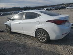 2015 Hyundai Elantra Se White vin: 5NPDH4AE5FH548695