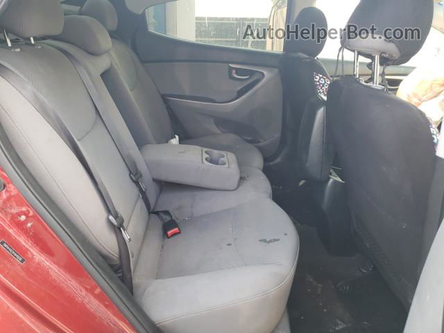 2015 Hyundai Elantra Se Красный vin: 5NPDH4AE5FH645539