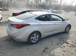 2015 Hyundai Elantra Se Silver vin: 5NPDH4AE5FH648537