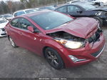 2016 Hyundai Elantra Value Edition Red vin: 5NPDH4AE5GH667932