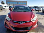 2016 Hyundai Elantra Se Burgundy vin: 5NPDH4AE5GH673438