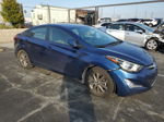 2016 Hyundai Elantra Se Синий vin: 5NPDH4AE5GH684035