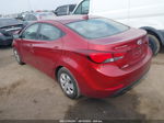 2016 Hyundai Elantra Se Темно-бордовый vin: 5NPDH4AE5GH686674