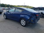 2016 Hyundai Elantra Se Blue vin: 5NPDH4AE5GH701089