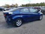 2016 Hyundai Elantra Se Синий vin: 5NPDH4AE5GH701089