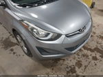 2016 Hyundai Elantra Se Silver vin: 5NPDH4AE5GH712156