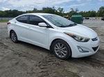 2016 Hyundai Elantra Se White vin: 5NPDH4AE5GH719849