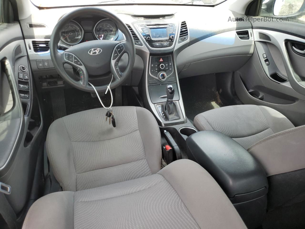 2016 Hyundai Elantra Se Белый vin: 5NPDH4AE5GH719849