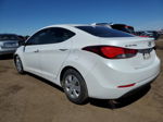 2016 Hyundai Elantra Se White vin: 5NPDH4AE5GH731743