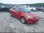 2016 Hyundai Elantra Se Red vin: 5NPDH4AE5GH734738