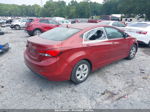 2016 Hyundai Elantra Se Red vin: 5NPDH4AE5GH734738