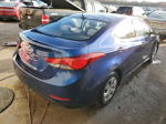 2016 Hyundai Elantra Se Blue vin: 5NPDH4AE5GH740734