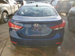 2016 Hyundai Elantra Se Синий vin: 5NPDH4AE5GH740734