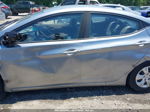 2016 Hyundai Elantra Se Silver vin: 5NPDH4AE5GH746663