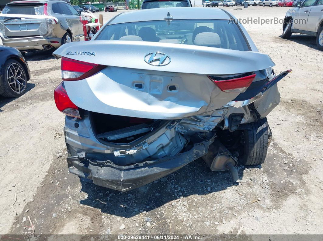 2016 Hyundai Elantra Se Silver vin: 5NPDH4AE5GH746663