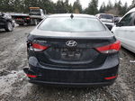 2016 Hyundai Elantra Se Black vin: 5NPDH4AE5GH771806