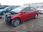 2016 Hyundai Elantra Se Red vin: 5NPDH4AE5GH789061