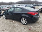 2011 Hyundai Elantra Gls Black vin: 5NPDH4AE6BH001512