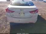 2011 Hyundai Elantra Limited White vin: 5NPDH4AE6BH011831