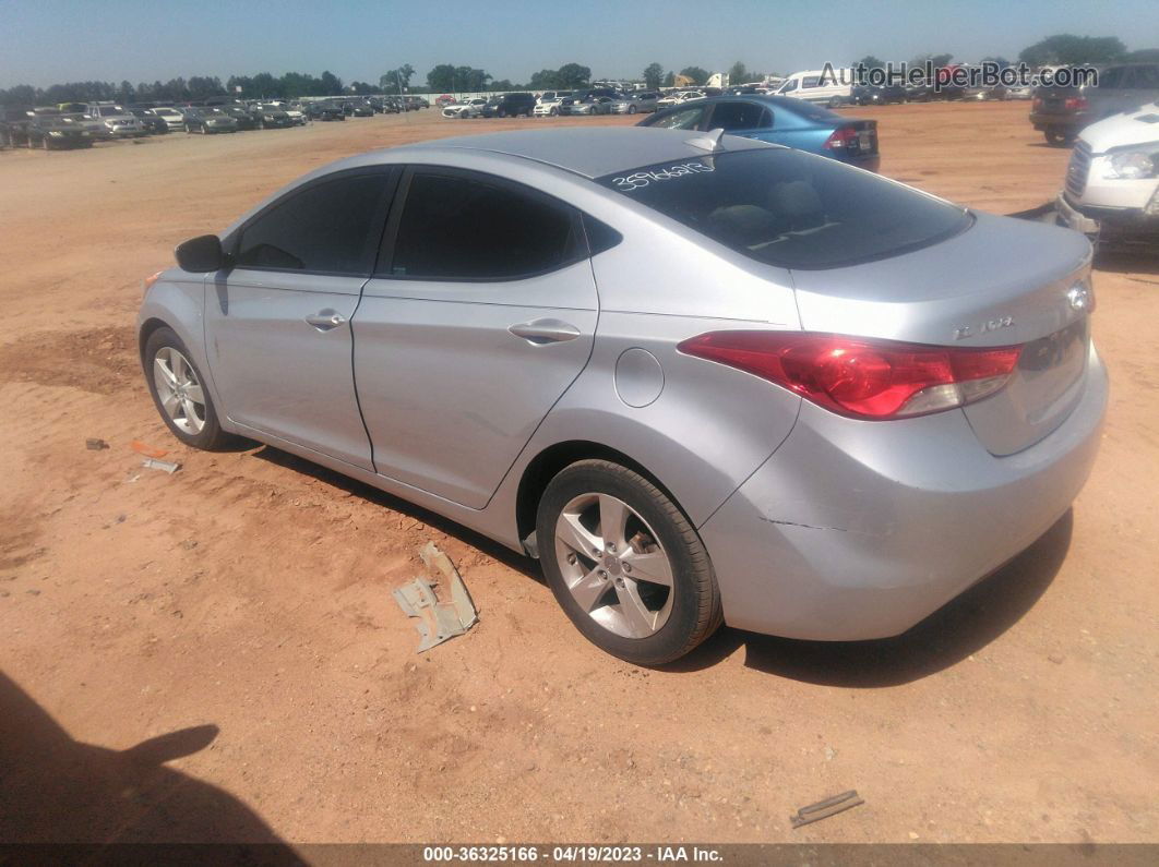 2011 Hyundai Elantra Gls Pzev Silver vin: 5NPDH4AE6BH022215