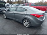 2011 Hyundai Elantra Limited Gray vin: 5NPDH4AE6BH075559