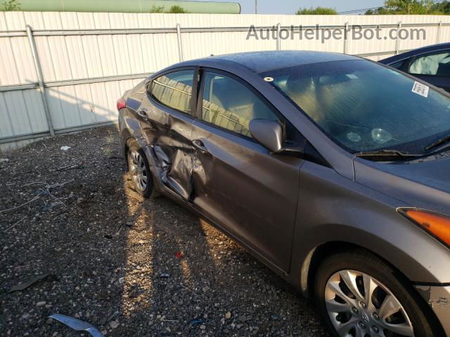 2012 Hyundai Elantra Gls Желто-коричневый vin: 5NPDH4AE6CH079791