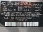 2012 Hyundai Elantra Gls Gray vin: 5NPDH4AE6CH086868