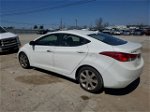 2012 Hyundai Elantra Gls White vin: 5NPDH4AE6CH123403