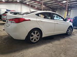 2012 Hyundai Elantra Gls White vin: 5NPDH4AE6CH131386