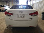 2012 Hyundai Elantra Gls White vin: 5NPDH4AE6CH131386