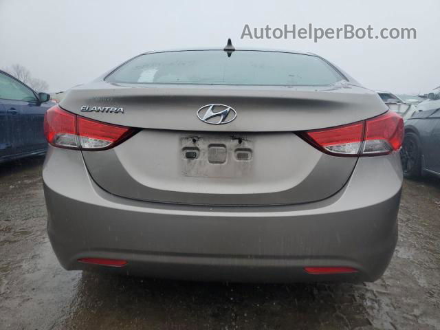 2013 Hyundai Elantra Gls Tan vin: 5NPDH4AE6DH161697