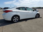 2013 Hyundai Elantra Gls White vin: 5NPDH4AE6DH162980