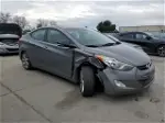 2013 Hyundai Elantra Gls Gray vin: 5NPDH4AE6DH168164