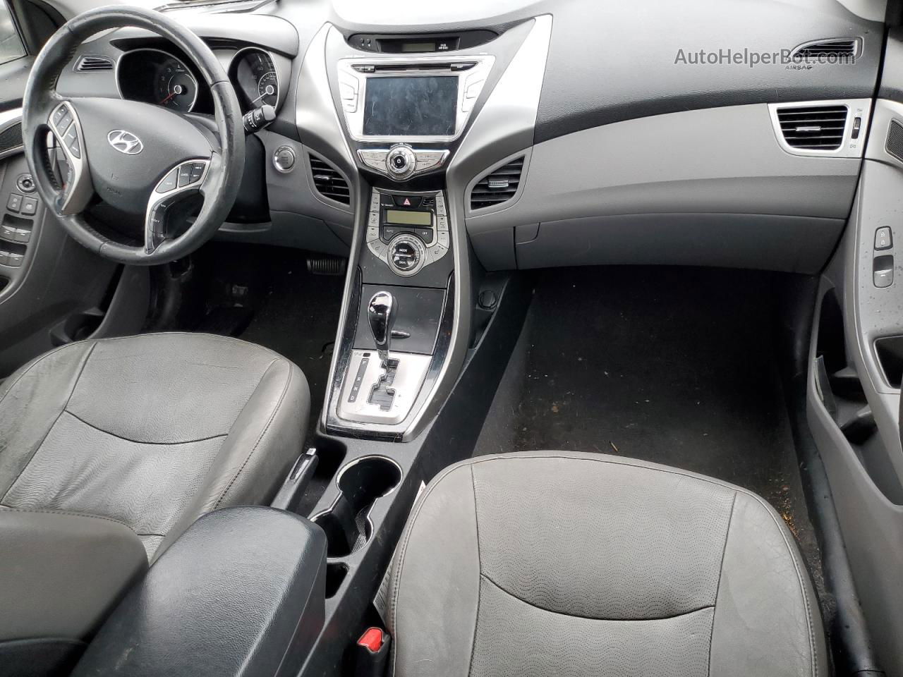 2013 Hyundai Elantra Gls Серый vin: 5NPDH4AE6DH168164