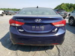 2013 Hyundai Elantra Gls Blue vin: 5NPDH4AE6DH195896