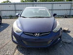 2013 Hyundai Elantra Gls Blue vin: 5NPDH4AE6DH195896