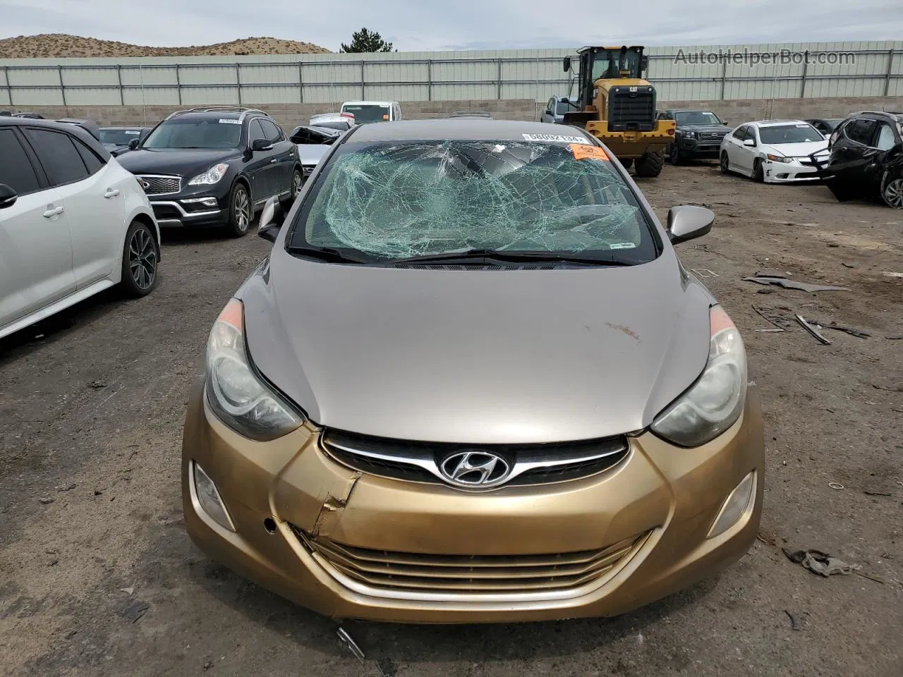 2013 Hyundai Elantra Gls Gold vin: 5NPDH4AE6DH254476