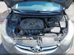 2013 Hyundai Elantra Gls Gray vin: 5NPDH4AE6DH266255