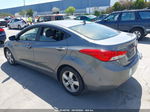 2013 Hyundai Elantra Gls Gray vin: 5NPDH4AE6DH278339