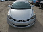 2013 Hyundai Elantra Gls Silver vin: 5NPDH4AE6DH284125