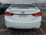 2013 Hyundai Elantra Gls White vin: 5NPDH4AE6DH301358