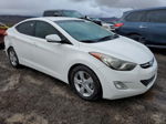 2013 Hyundai Elantra Gls White vin: 5NPDH4AE6DH301358