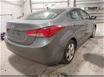 2013 Hyundai Elantra Gls Gray vin: 5NPDH4AE6DH307323