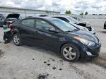 2013 Hyundai Elantra Gls Black vin: 5NPDH4AE6DH344193