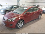 2013 Hyundai Elantra Gls Красный vin: 5NPDH4AE6DH353704