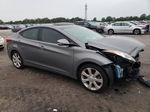 2013 Hyundai Elantra Gls Gray vin: 5NPDH4AE6DH375086